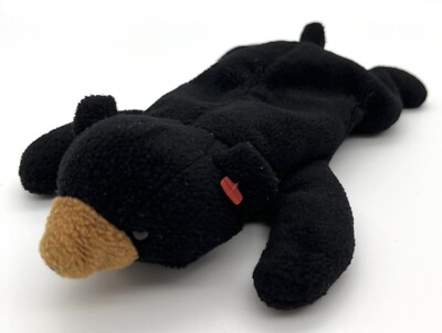 Ty Beanie Babies “Blackie” the Black Bear 2nd Generation Tush Tag 1993 