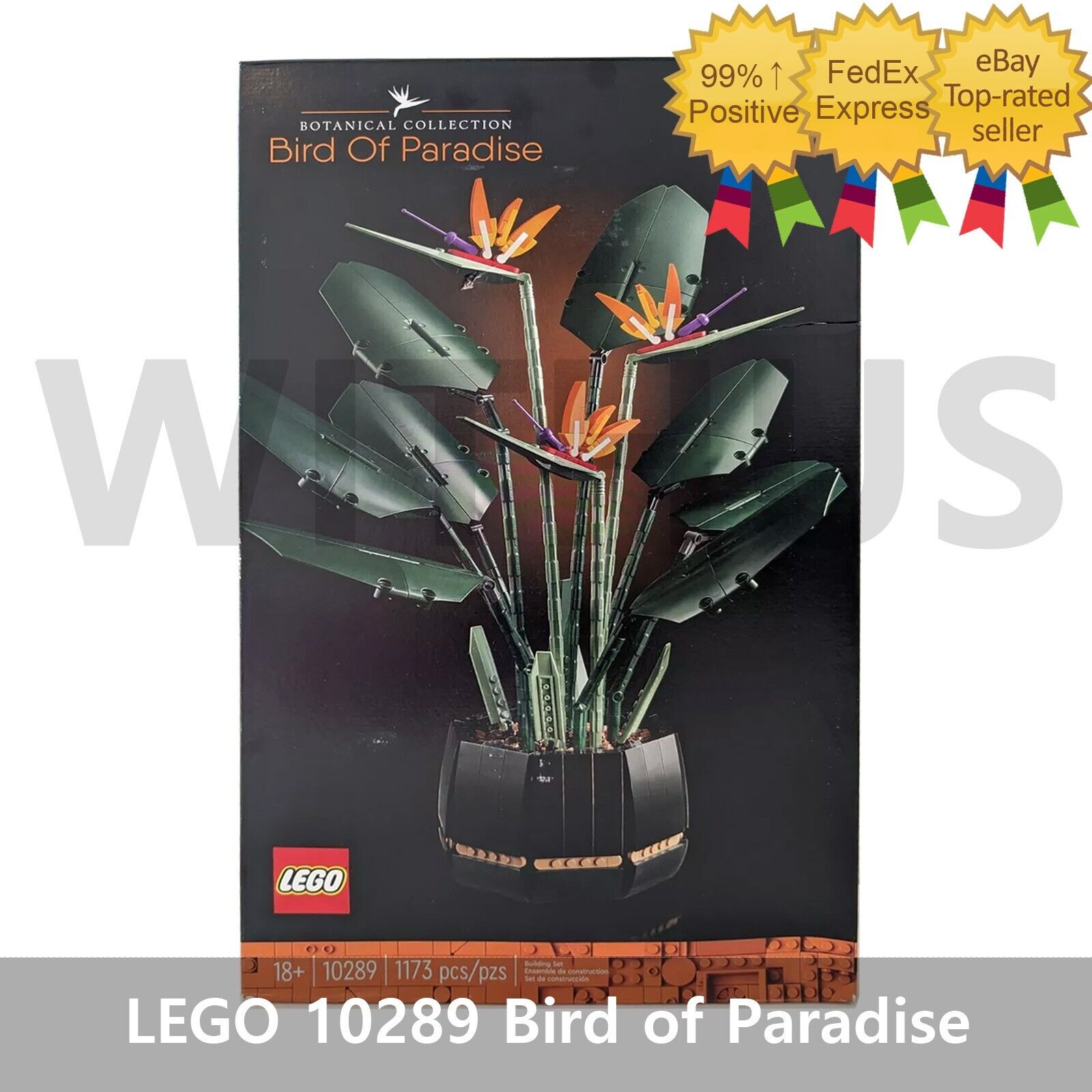 LEGO Creator 10289 Bird of Paradise 1173 Pieces / Brand New Sealed Package Box