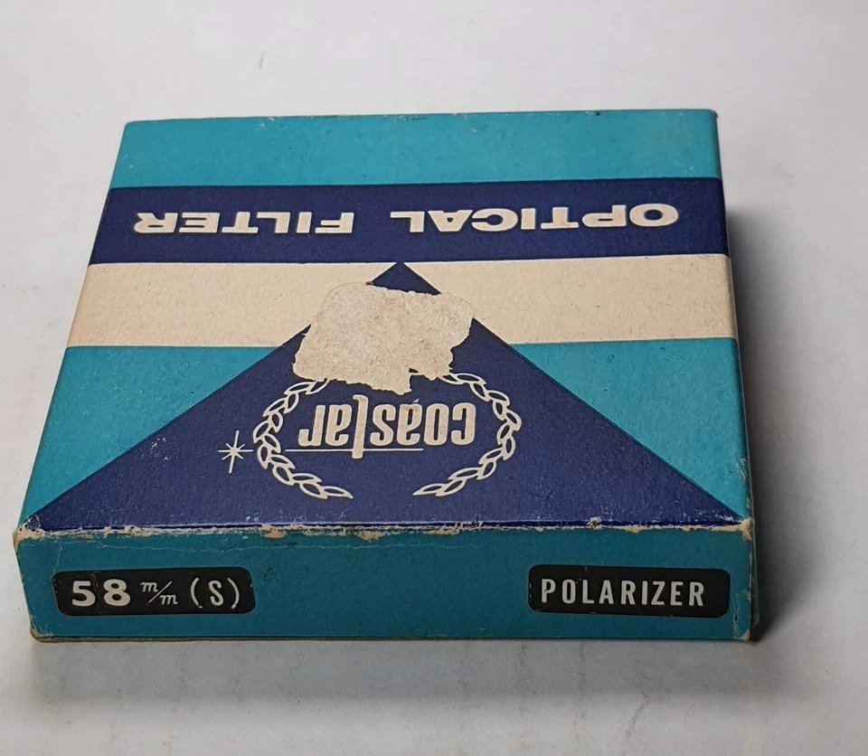 Genuine 58mm Polarizer PL Glass Lens Filter Japan 58 mm Polarizing Coaster New - Image 3 of 4