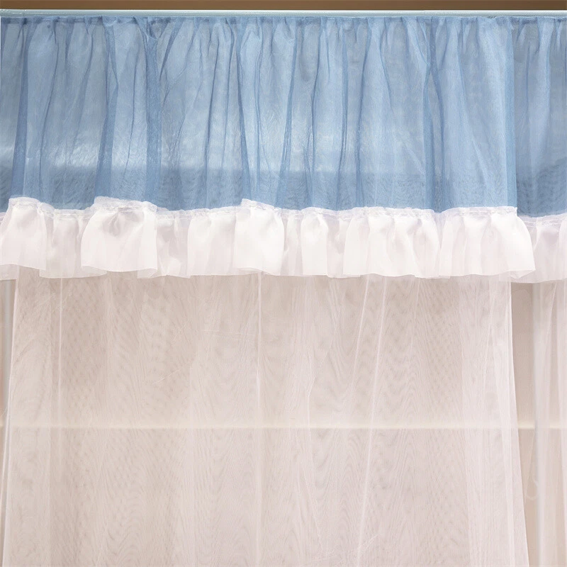 2024 summer mosquito net with stainless steel tubes netting for bed dust proof - Image 4 of 4