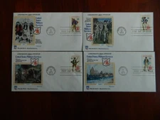 4 US #1565-68  U.S. MILITARY SERVICES  1975 FDC FLEETWOOD PHL '76