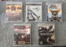 Lot of 5 Sony Playstation 3  PS3 games