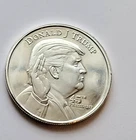 1 Oz  .999 Pure Silver - Donald J Trump 45th President -Collectible uncirculated