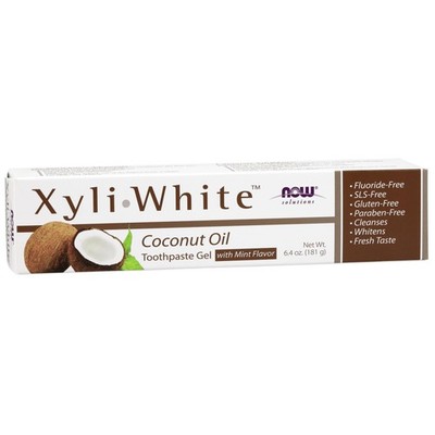 Xyliwhite Fluoride Free Toothpaste Gel 6.4 Ounce Natural Fresh Taste Vegan