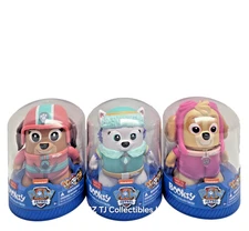 Paw Patrol Booksy EVEREST SKYE LIBERTY Mini Figure & Miniature Book Inside, Set