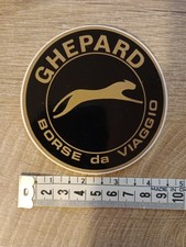 adesivo vintage ghepard borse da viaggio