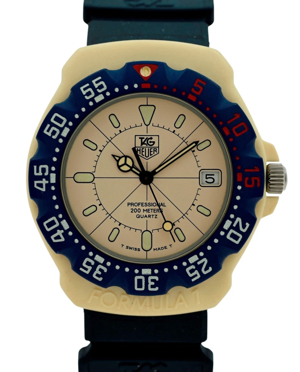 TAG Heuer Formula 1 ヴィンテージ　クオーツ　ジャンク品 25+ TAG Heuer Formula 1 Plastic Case Wristwatches for sale