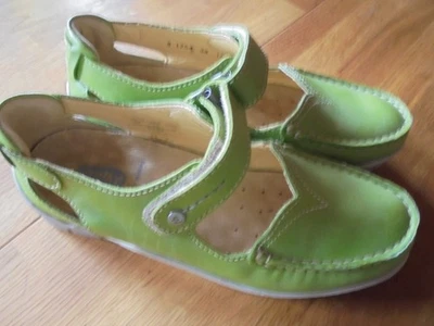 Wolky Damenschuhe Sommerschuhe Gr. 38 Mary Jane, hellgrün - Bild 1 von 4