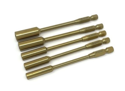 MT Racing 1/4'' Drive Nut Driver Speed Bit Set (5 Pieces) MTR1539