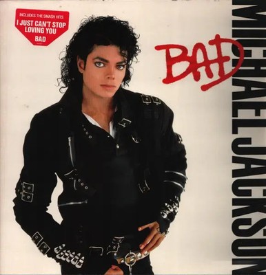 Michael Jackson Bad GATEFOLD NEAR MINT Epic Vinyl LP