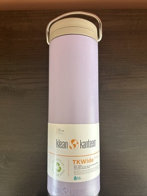 New 20oz Klean Kanteen TKWide vacuum-insulated water bottle