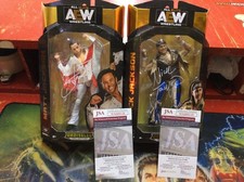 AEW Unrivaled Matt And Nick Jackson The Young Bucks AUTOGRAPHED JSA COA signed