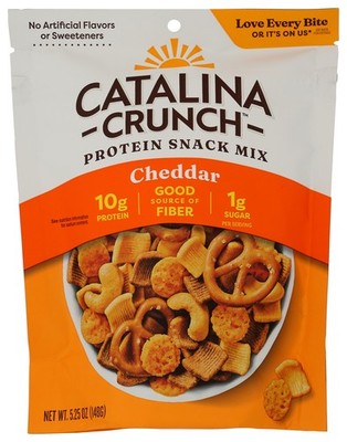 Protein Snack Mix Cheddar By Catalina Crunch 5.25 Oz 6