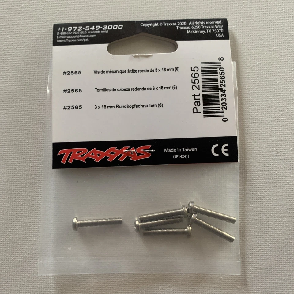 Traxxas Roundhead Screws 2565 NEW - Image 3 of 3