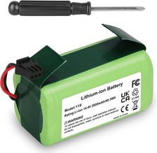 14.4V 2800mAh Replacement Battery for Eufy RoboVac 11 11S 30 15C 25C 35C G10