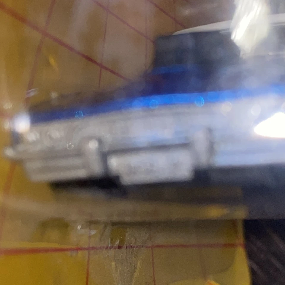 Matchbox Superfast MB 1 Dodge Challenger color is metallic blue 1975 white top. - Image 2 of 4