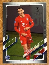 2020-21 Topps UCL Chrome Jamal Musiala #81 RC Rookie Bayern Munich Germany