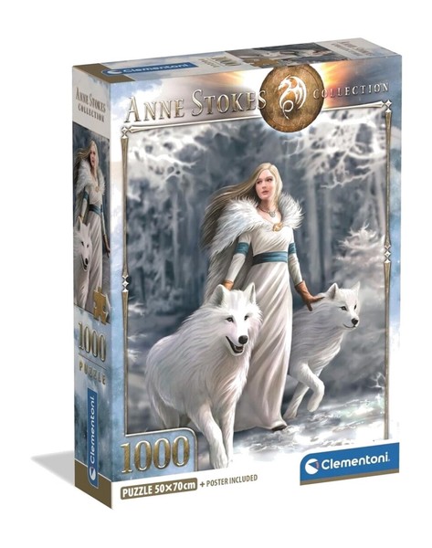 Clementoni Puzzle Mit 1000 Teilen ANNE-STOKES-WINTER-GUARDIANS 70X50CM-image