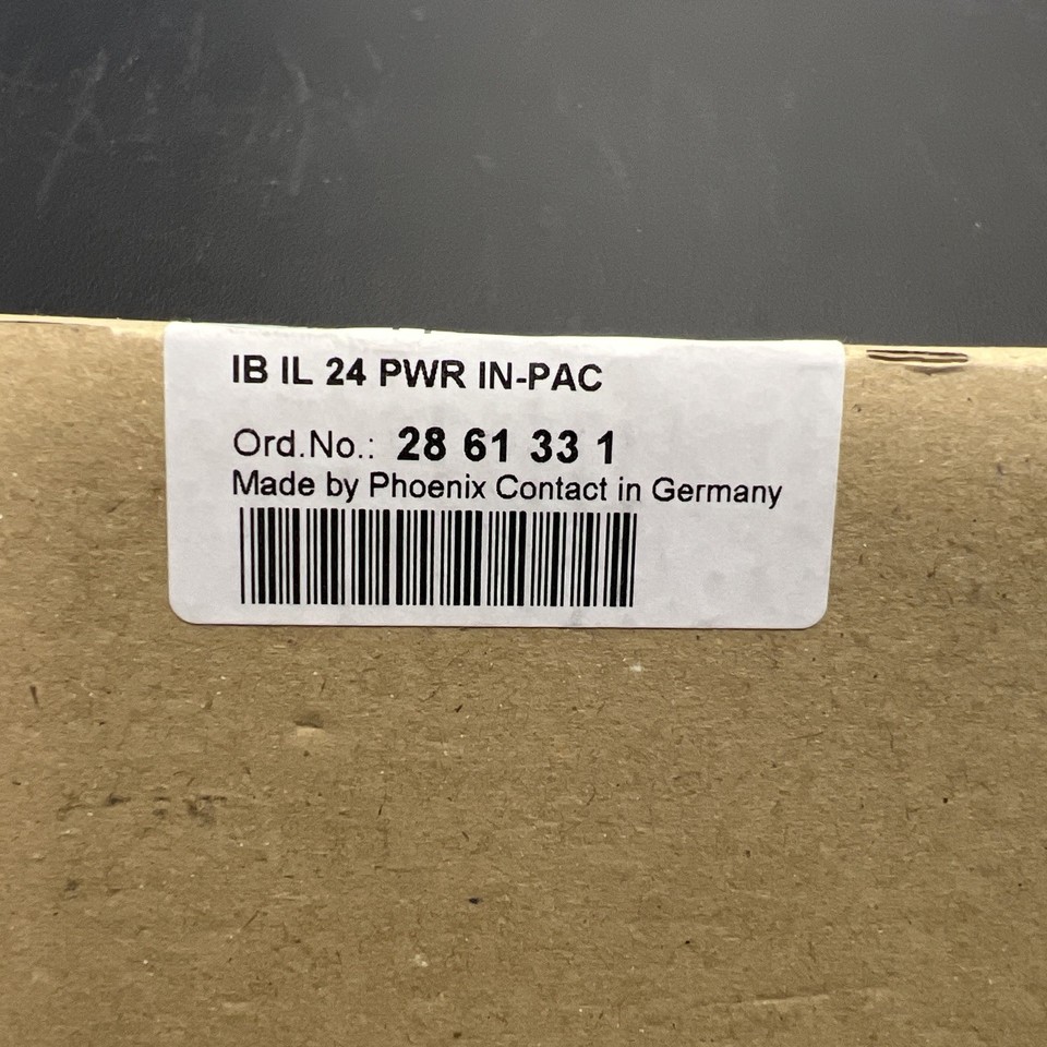 PHOENIX CONTACT IB IL PWR IN-PAC (2861331) POWER INJECTION MODULE | eBay