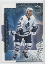 1999-00 Pacific Dynagon Ice Blue Missing Serial Number Jonas Hoglund #187 0a1