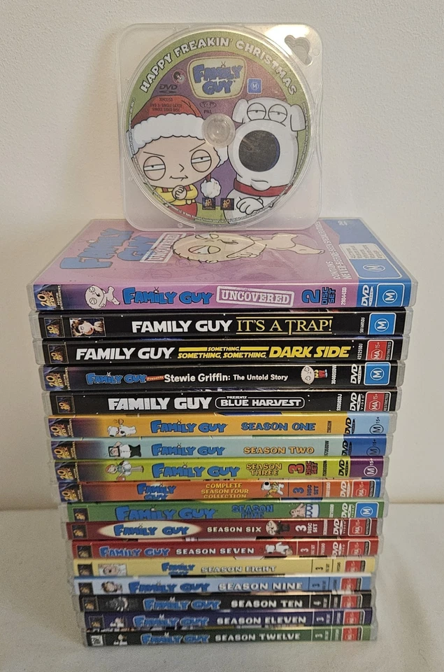 Family Guy: Complete Seasons 1-12 + 6 Specials | DVD Set Bundle Lot - Free Post - image 2 of 4