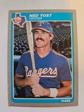1985 FLEER NED YOST #575 NM