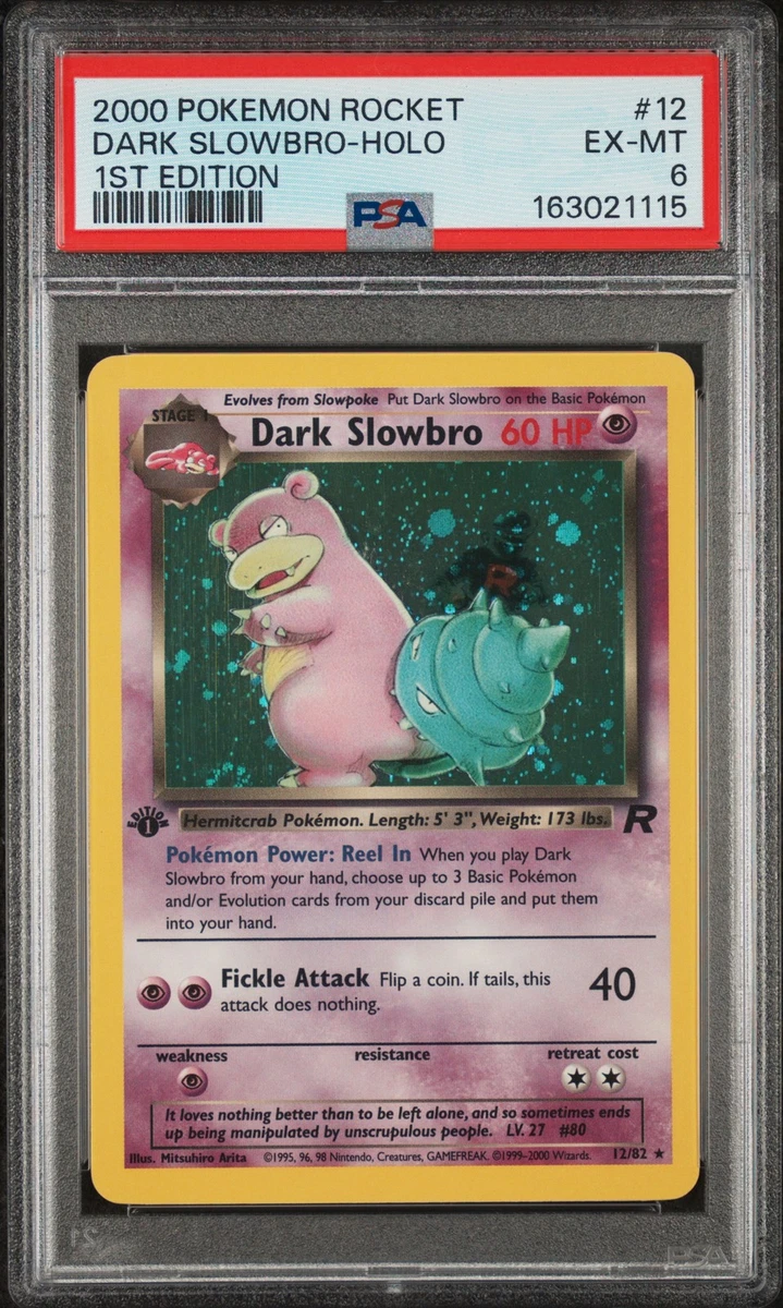 Dark Slowbro Pokémon TCG Cards for sale | eBay