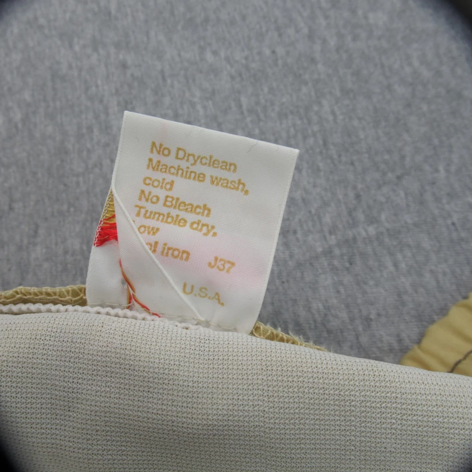 Bañador Pantalones Cortos Jantzen Años 60 70 De Colección Para Hombres 36 Beige Forrado Cierre de Metal Hecho en EE. UU. Foto 4 de 4