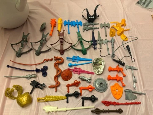 Vintage 1980's Masters of the Universe MOTU Weapon & Accessories Lot