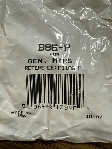 5 Pack ILCO B86-P GM Non Chip Ignition Key Blank Uncut MIP - Picture 4 of 4