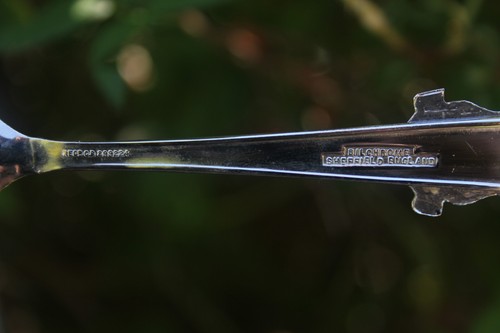 Antique / Vintage Spoon Oxford Oxfordshire UK Souvenir Chrome Plate British Gift - Picture 6 of 9