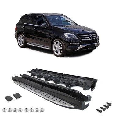2 marchepieds pour Mercedes ML w166 et GLE de 11/2011 à 02/2019 - Photo 1/2
