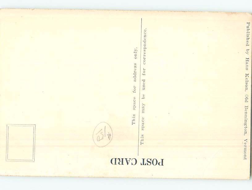 WBorder MONUMENT Bennington Near Manchester & Brattleboro Vermont VT F2759 eBay