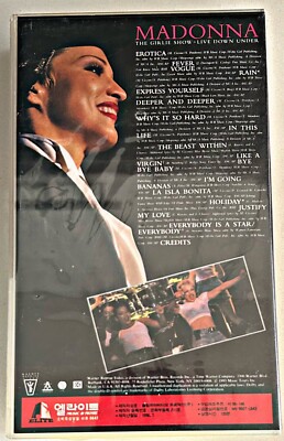 MADONNA THE GIRLIE SHOW LIVE DOWN UNDER CIRCONE PETTIBONE PALEY