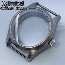 Miuksi 36mm/39mm watch case sapphire fit NH35 NH36 NH34 ETA2824 PT5000 movement