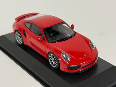 1/43 Minichamps Porsche 911 Turbo S from 2016 in Red 410 067170