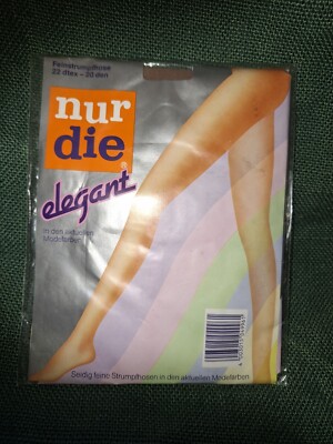 Ladies fine tights with gusset - only the, elegant - 40/44 pearl, 20den