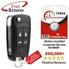For 2011 2012 2013 2014 2015 Chevrolet Volt Keyless Car Remote Flip Key Fob
