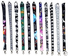 Jack Skellington The Nightmare Before Christmas Lanyards with Clip  Brand New
