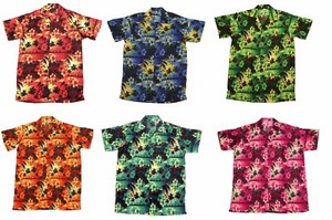 Hawaiian Shirts Mens Floral Scenic Beach Aloha Party Camp Short Sleeve Holiday E