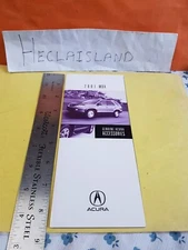 2001 ACURA MDX ACCESSORIES CANADIAN FOLDOUT BROCHURE PAMPHLET 1282E  L@@K LOW $ 