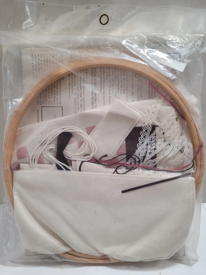 Vtg 80s "Cut Up" Lamb hoop Craft Pattern by Yours Truly  - Image 4 of 4