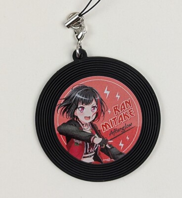 BanG Dream Ran Mitake Vocal Keychain Rubber Strap Bushiroad