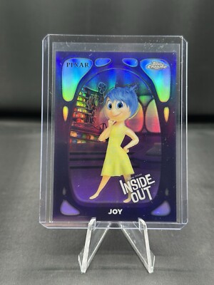 2024 Topps Chrome Disney - Joy - Headquarters #HQ-1 - Pixar