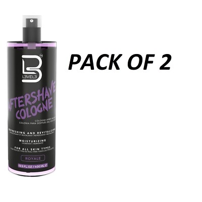 L3VEL3 Aftershave Cologne 400 ml ROYALE - PACK OF 2