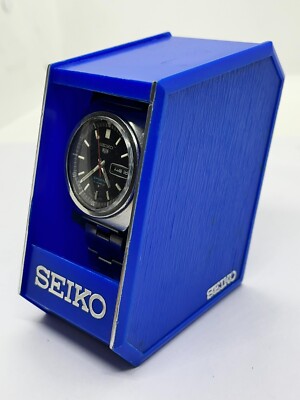 Beautiful vintage automatic watch Seiko 5 Sports 6119-6020 with