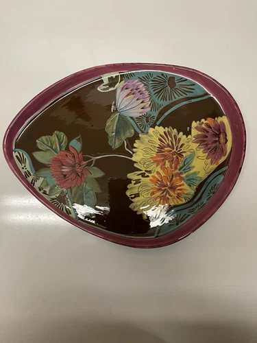 Tracy Porter Vivre Collection 14” Platter, Asymmetrical Style