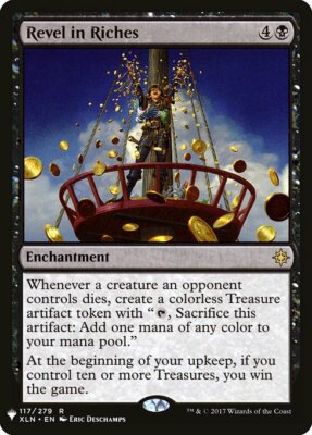 MTG REVEL IN RICHES EXC - CELEBREARE THE WEALTH - MYS - MAGIC