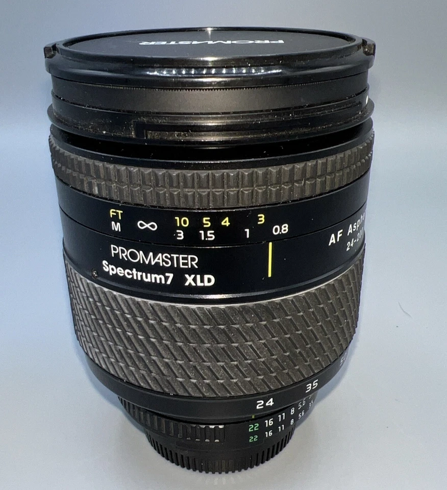 Promaster Spectrum 7 XLD AF 24-200mm XLD f3.5-5.6 Aspherical W/lens Hood BH -723 - Image 2 of 4