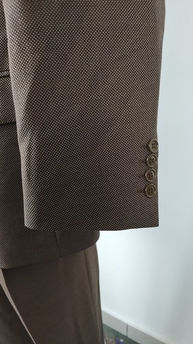 LORO PIANA CARACCIOLO COMPLETO UOMO GIACCA PANTALONE TG. 50 SUITS MAN ITALY - Photo 4 sur 12